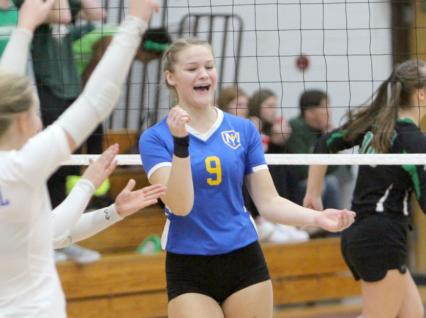 Eau Claire Immanuel Lutheran at McDonell volleyball 10-26-19